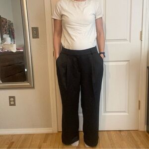 LOFT Black Wide Leg Women's Pants